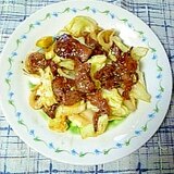 ☆牛肉キャベツのオイスター炒め☆